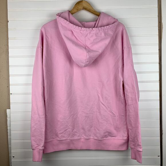 SoulCycle Palm Beach Light Pink Graphic Lounge Pullover Hoodie Medium - Picture 11 of 11